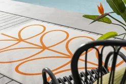 Dywan zewnętrzny Giant Linear Stem Persimmon 250x350cm