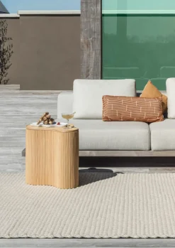 Dywan zewnętrzny Lace White Sand 200x280cm