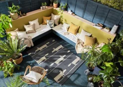 Dywan zewnętrzny Mr Fox Charcoal 90x150cm