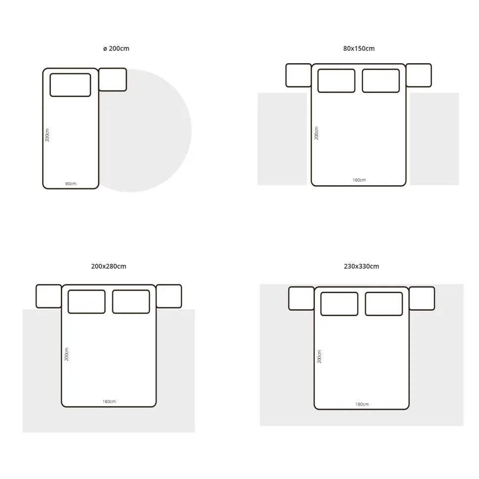 Dywan zewnętrzny Paletto 200x280cm