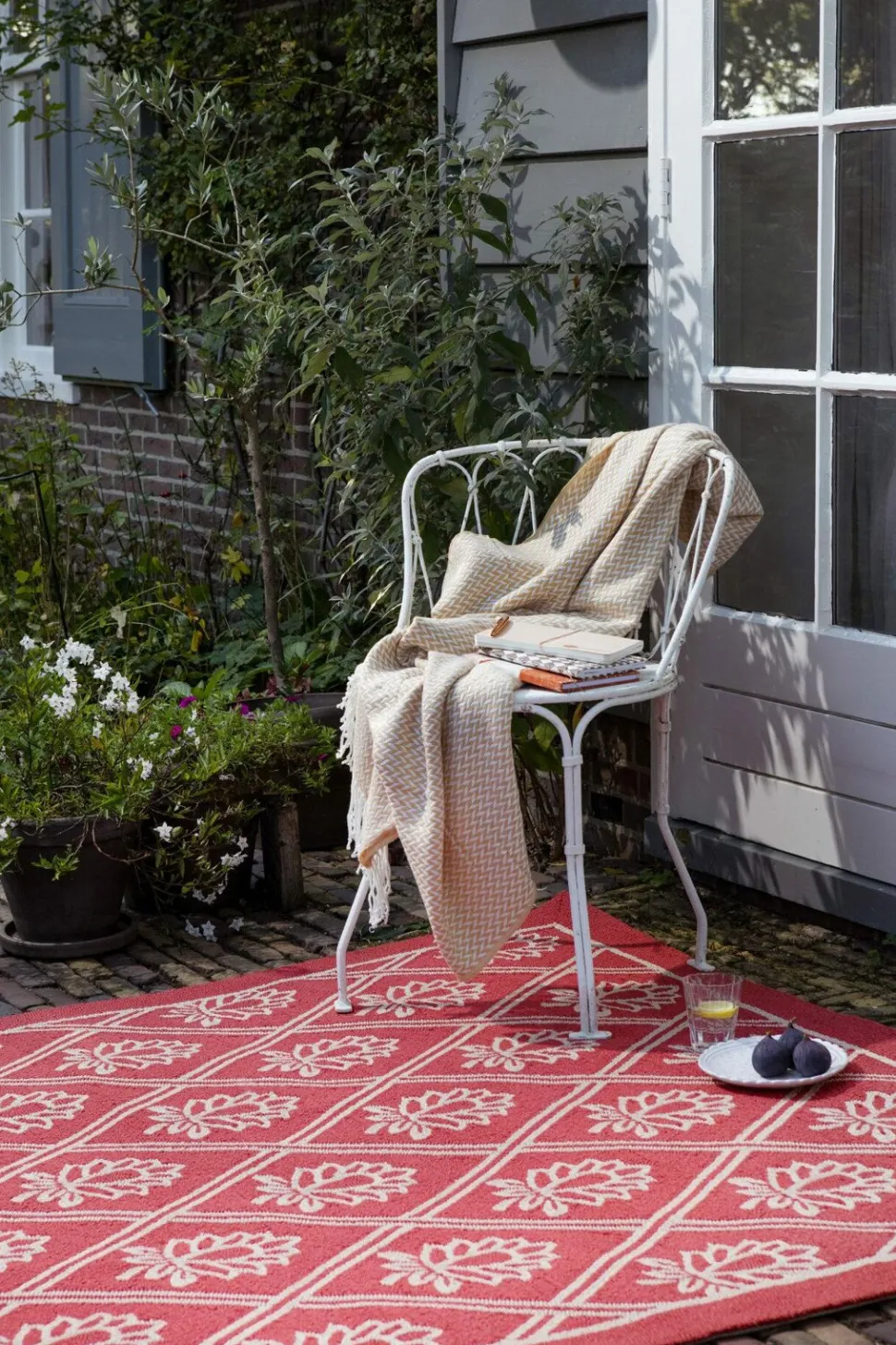 Dywan zewnętrzny Porchester poppy red 160x230cm