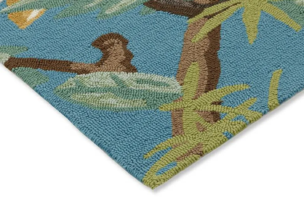 Dywan zewnętrzny Saphire Garden Teal 140x200cm