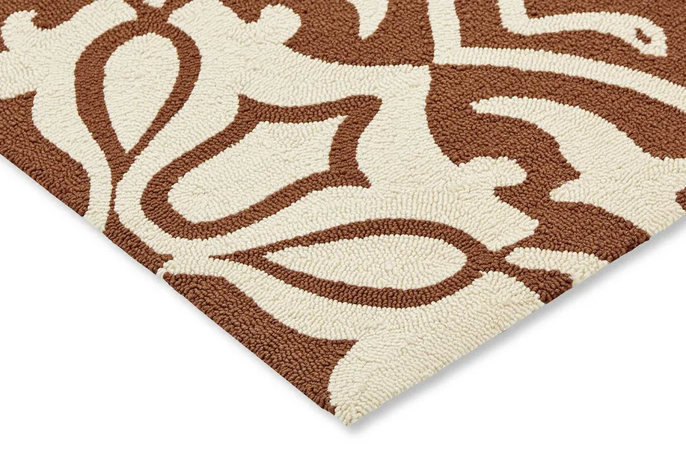 Dywan zewnętrzny St. James Ceiling brązowy 200x280cm