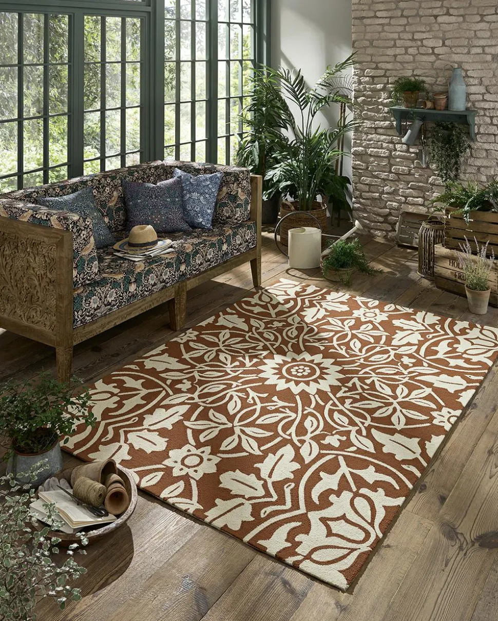 Dywan zewnętrzny St. James Ceiling brązowy 200x280cm