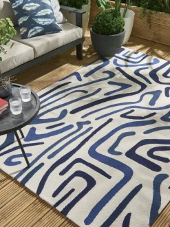 Dywan zewnętrzny Synchronic Japanese Ink Origami 200x280cm