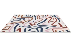 Dywan zewnętrzny Synchronic Orchid Brazilian Rosewood Origami 140x200cm