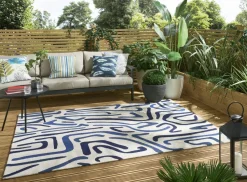 Dywan zewnętrzny Synchronic Japanese Ink Origami 250x350cm