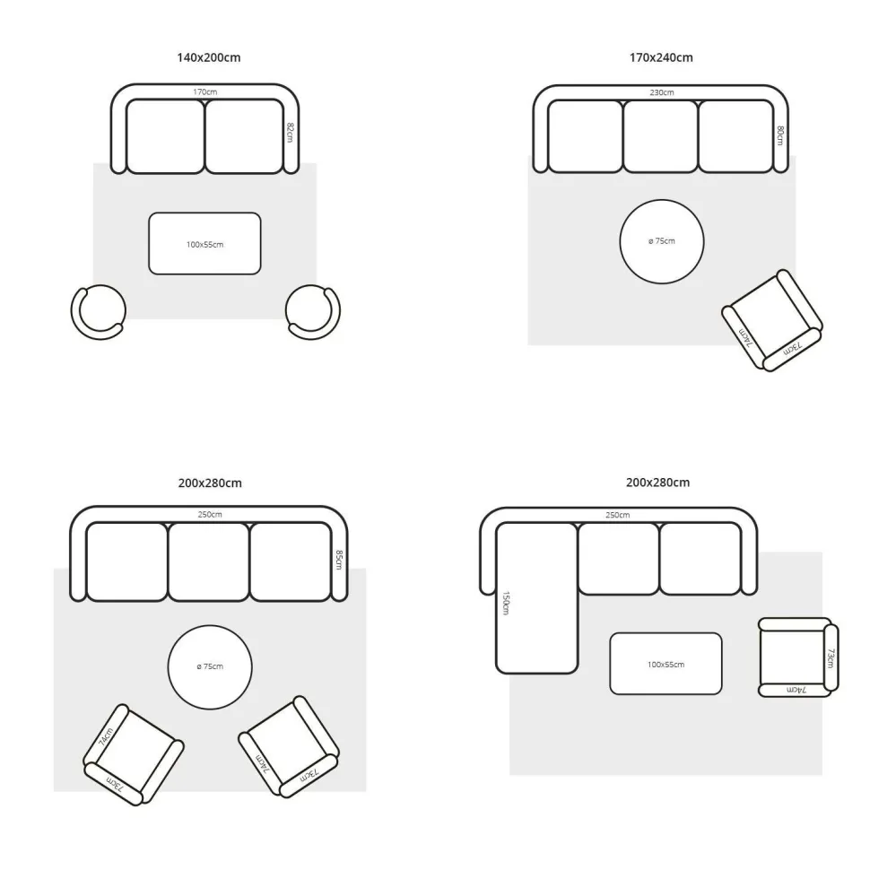 Dywan Zinnia 200x280cm