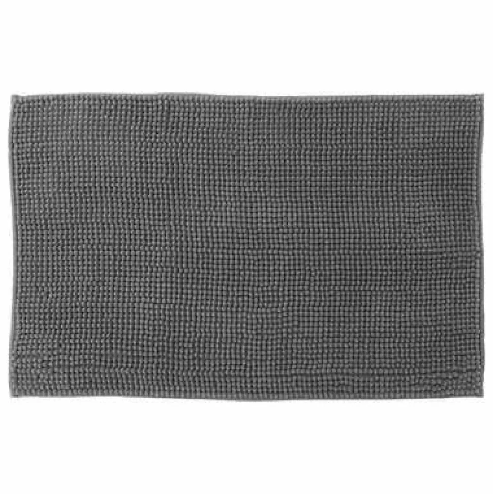 Dywanik łazienkowy Chenille 80x50cm antracytowy