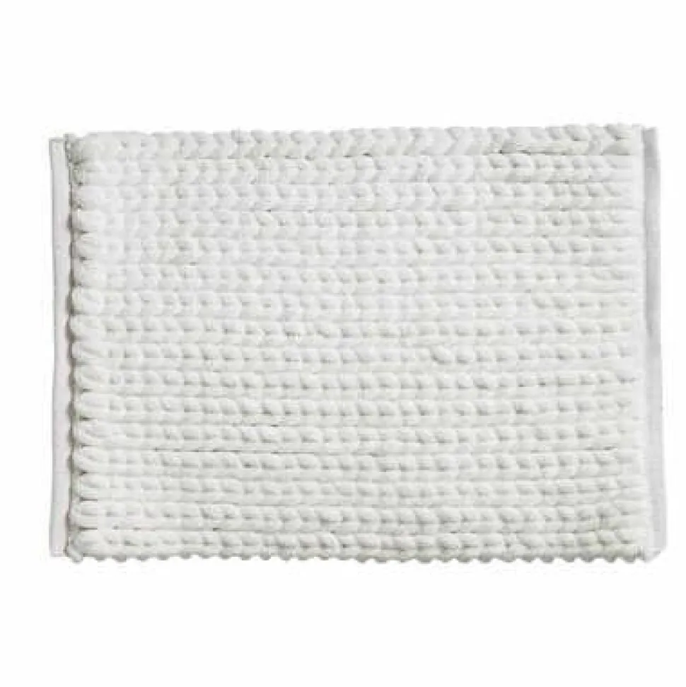 Dywanik łazienkowy pleciony 50x75 biały