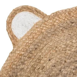 Dywanik dziecięcy Miś z juty 100 cm