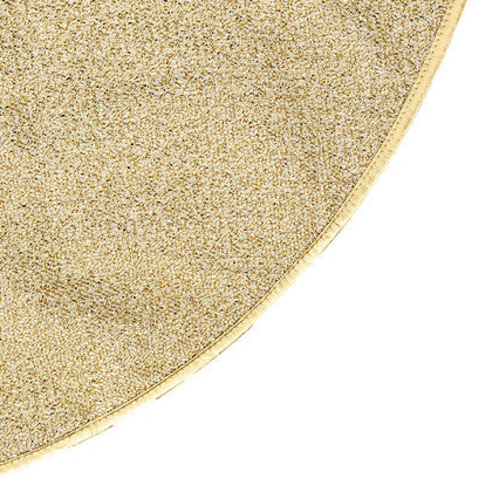 Dywanik pod choinkę 90 cm złoty