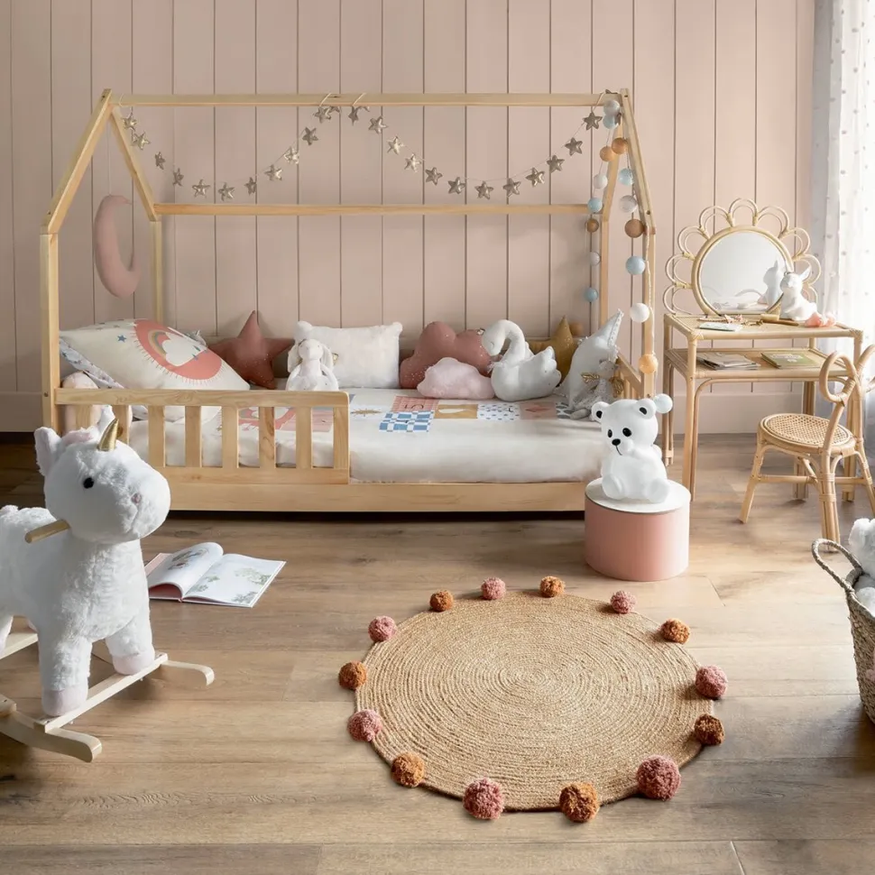 Łóżeczko dziecięce Bosco 90x190 naturalne