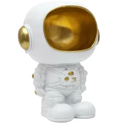 Figurka Astronauta z funkcją przechowywania biała/złota
