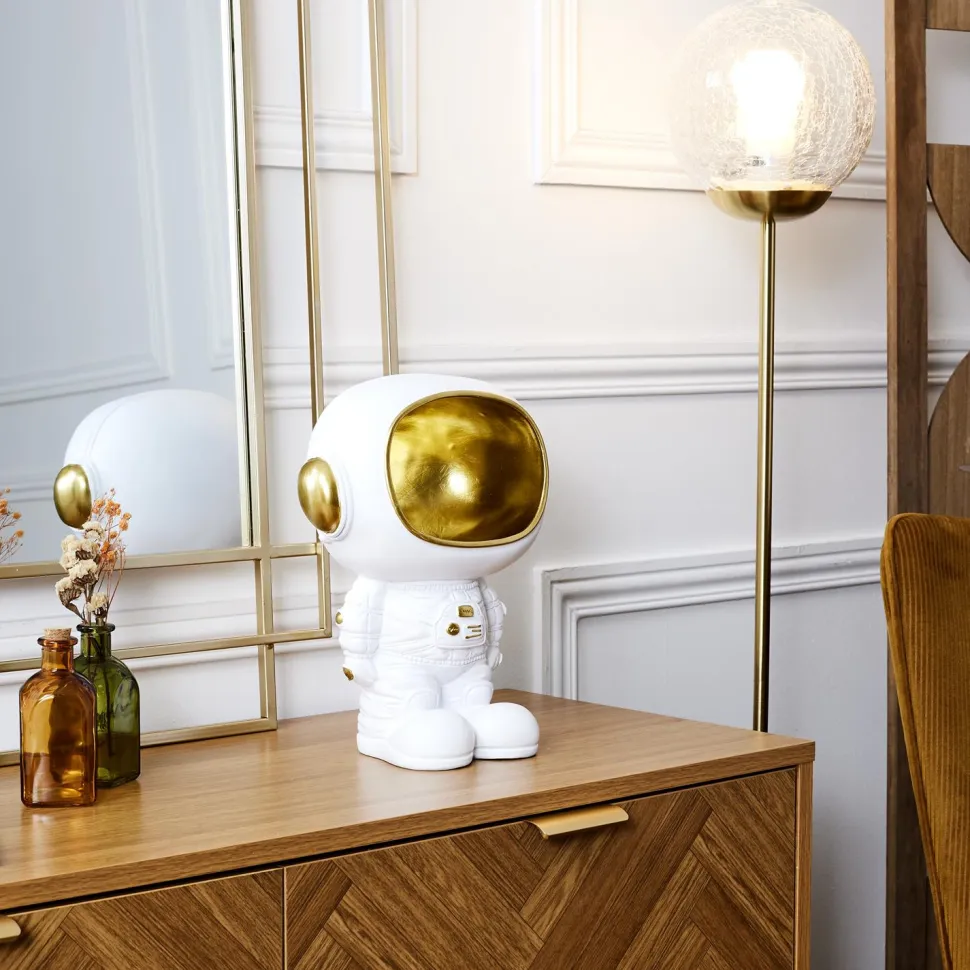 Figurka Astronauta z funkcją przechowywania biała/złota