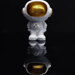 Figurka Astronauta z funkcją przechowywania biała/złota