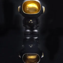 Figurka Astronauta z funkcją przechowywania czarna/złota