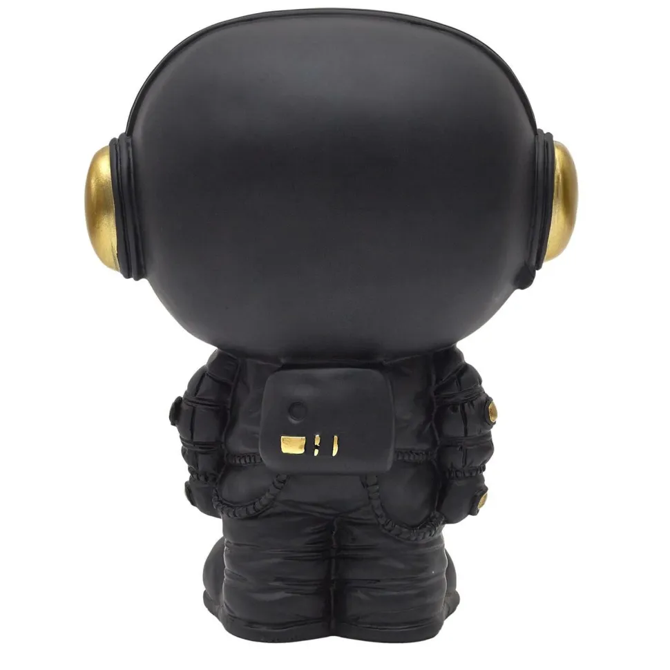 Figurka Astronauta z funkcją przechowywania czarna/złota