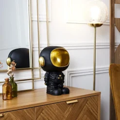 Figurka Astronauta z funkcją przechowywania czarna/złota