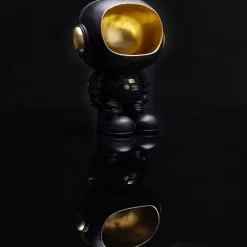 Figurka Astronauta z funkcją przechowywania czarna/złota