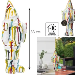 Figurka dekoracja Gnom Rock