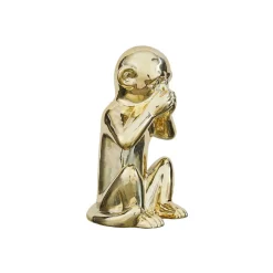 Figurka Monkey złota L