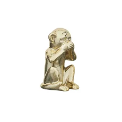 Figurka Monkey złota S