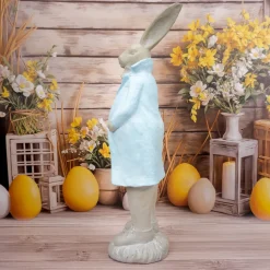 Figurka Pan Zając wysoki z koszem 80cm