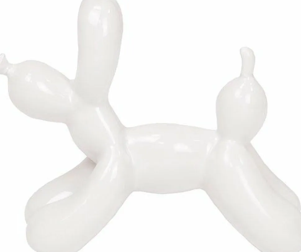 Figurka Pies balon biały