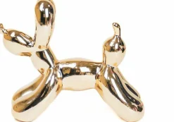 Figurka Pies balon złoty