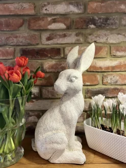 Figurka Zając 52cm jasny