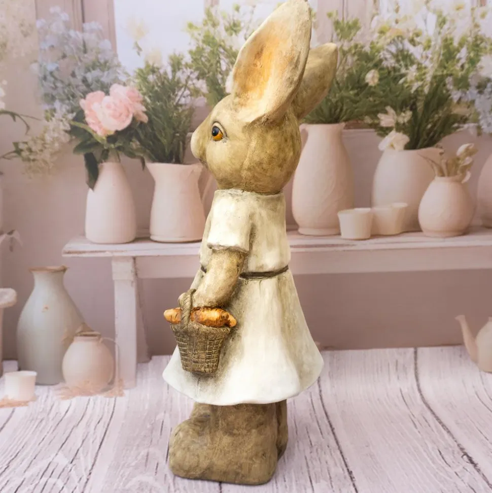 Figurka Zając w sukience 55cm