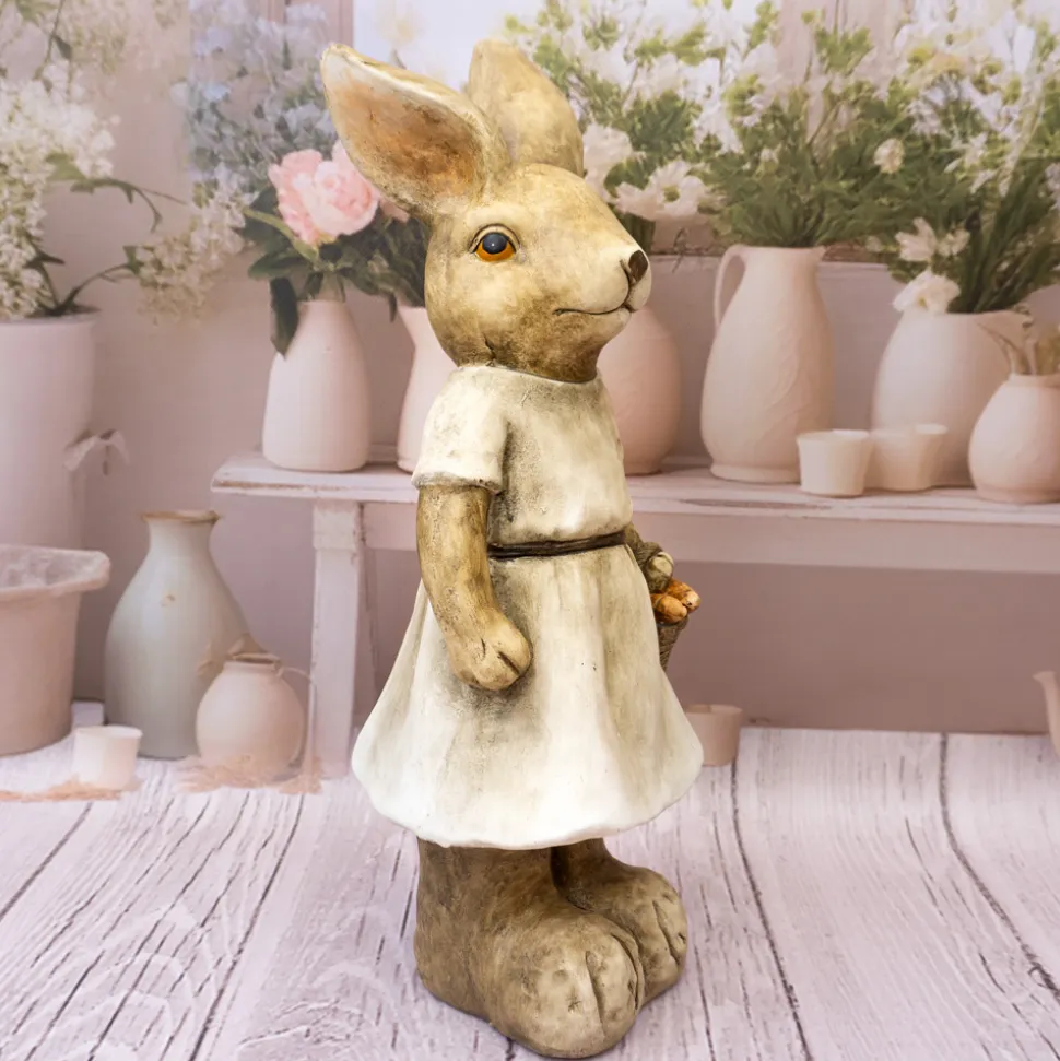 Figurka Zając w sukience 55cm