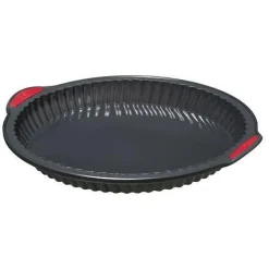 Forma do pieczenia szarlotki 26cm         silikonowa szara