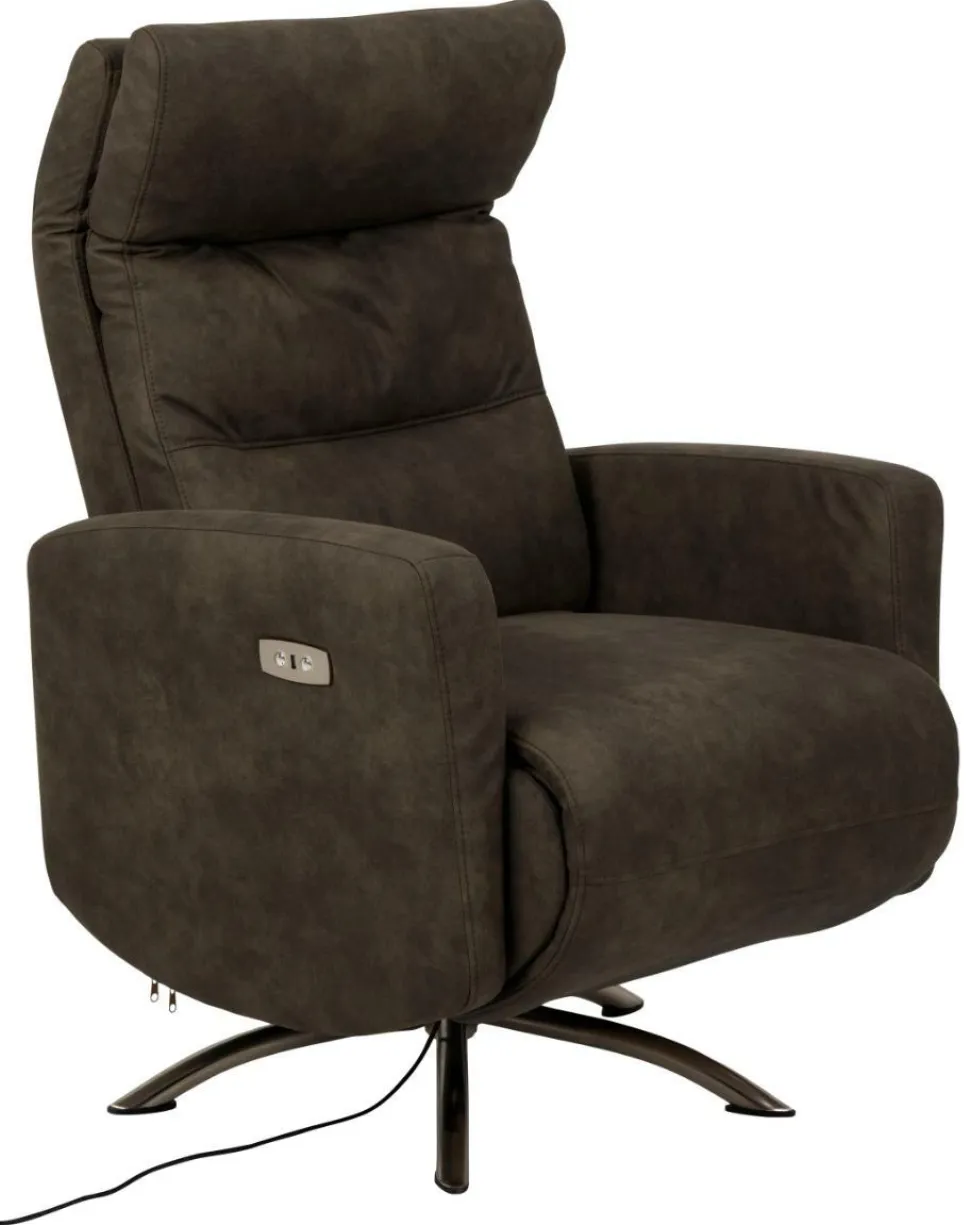 Fotel / recliner Kamares antracytowy