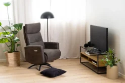 Fotel / recliner Kamares antracytowy