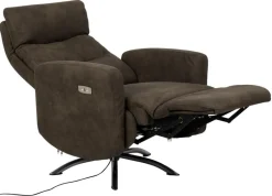 Fotel / recliner Kamares antracytowy