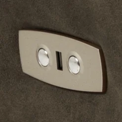 Fotel / recliner Kamares antracytowy