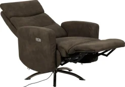 Fotel / recliner Kamares antracytowy