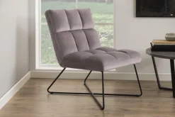 Fotel Alba VIC dark grey 28 pikowany