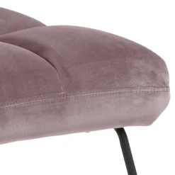 Fotel Alba VIC dusty rose 18 pikowany