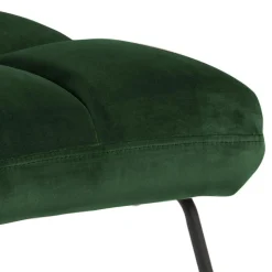 Fotel Alba VIC forest green 68AC pikowany
