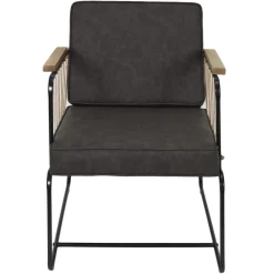 Fotel Benson brązowy