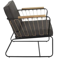 Fotel Benson brązowy