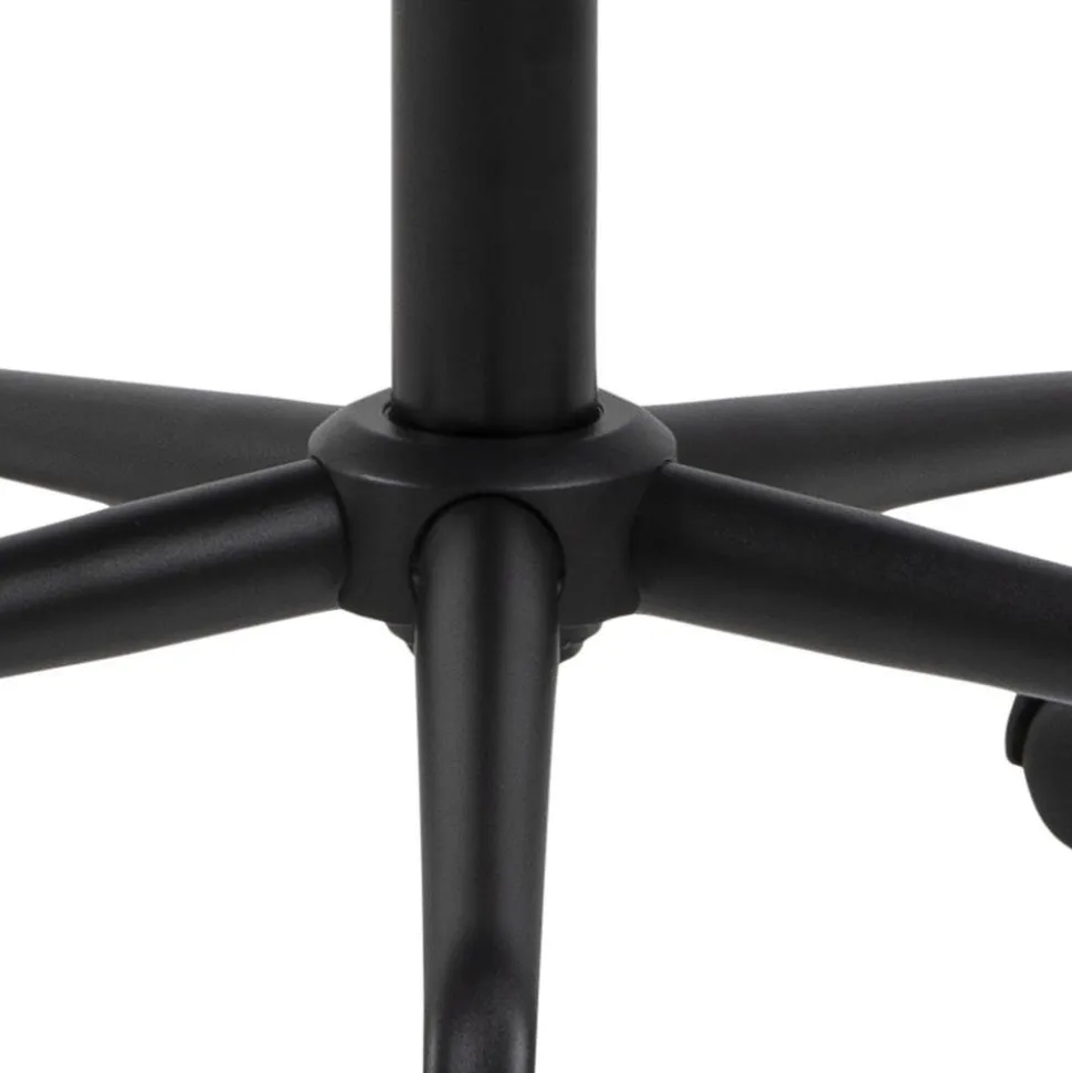 Fotel biurowy Brooke VIC szary jasny welwetowy