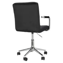 Fotel biurowy Cosmo Arm czarny velvet