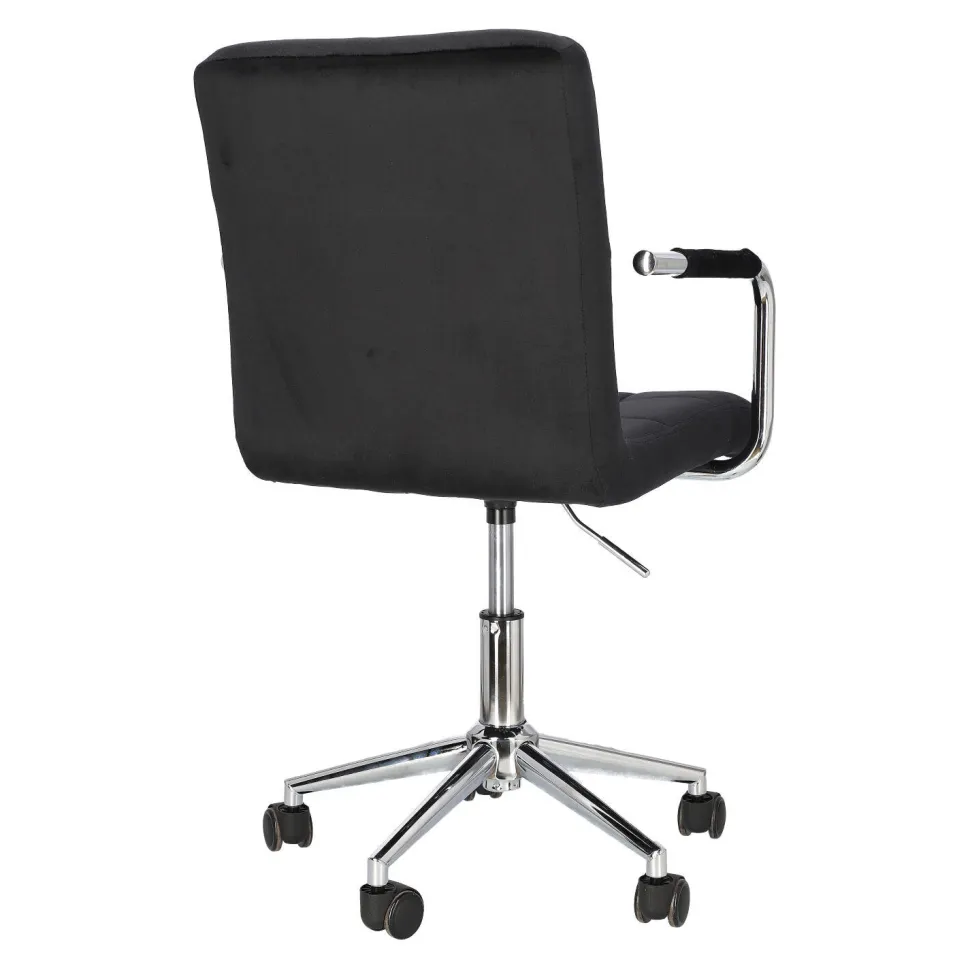 Fotel biurowy Cosmo Arm czarny velvet