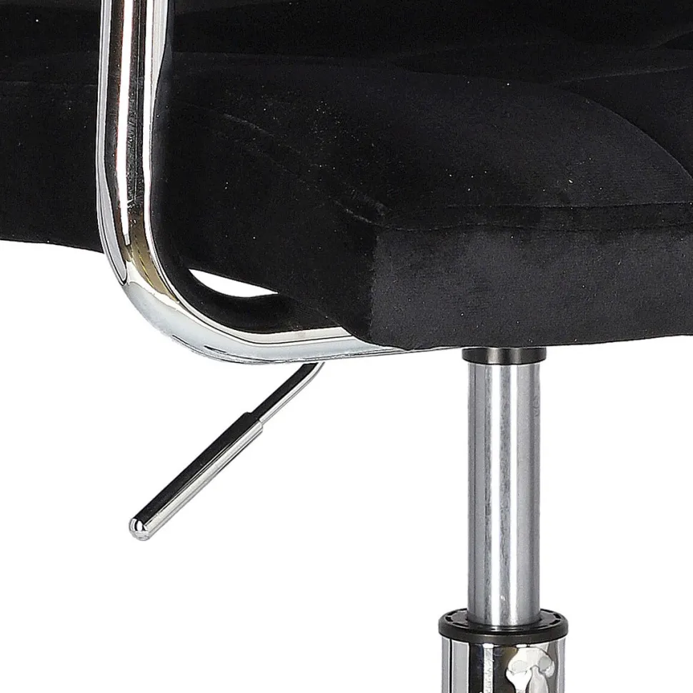 Fotel biurowy Cosmo Arm czarny velvet