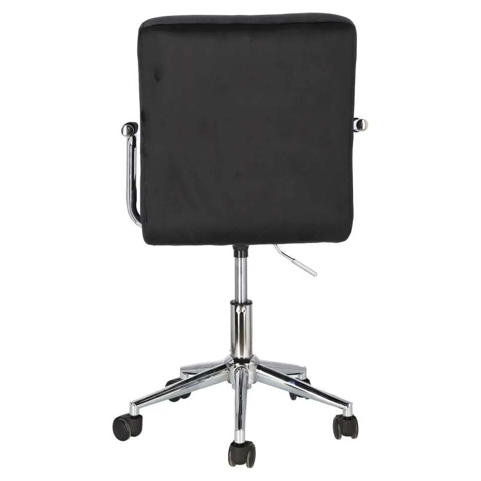 Fotel biurowy Cosmo Arm czarny velvet