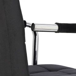 Fotel biurowy Cosmo Arm czarny velvet